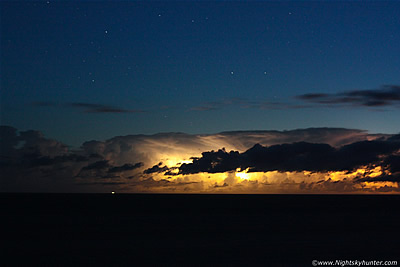 Epic Sligo Coast Night Severe Lightning Display - August 1st 2013